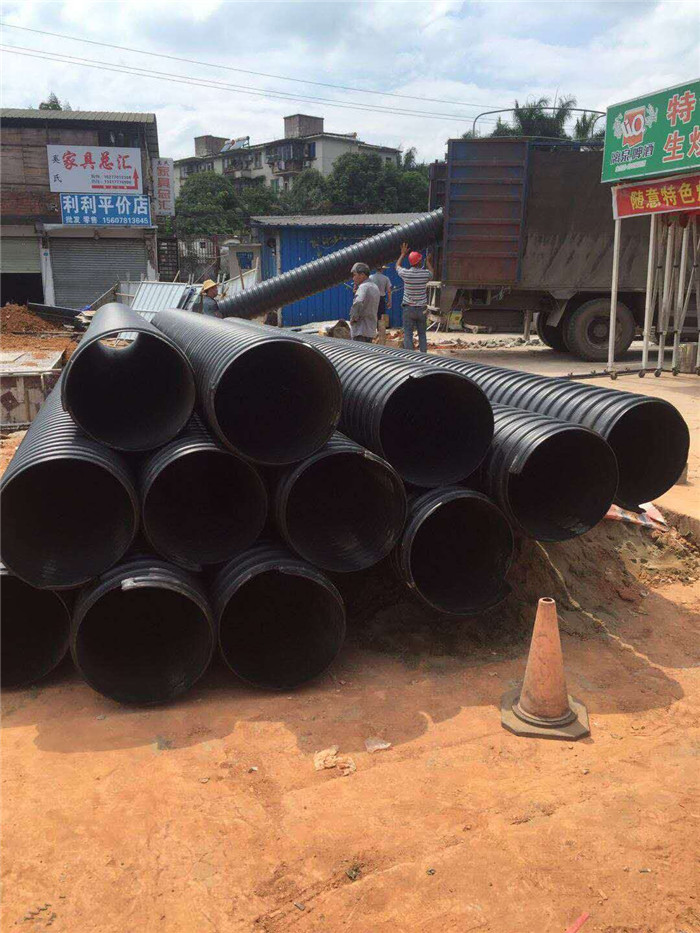 HDPE鋼帶增強螺旋波紋管 