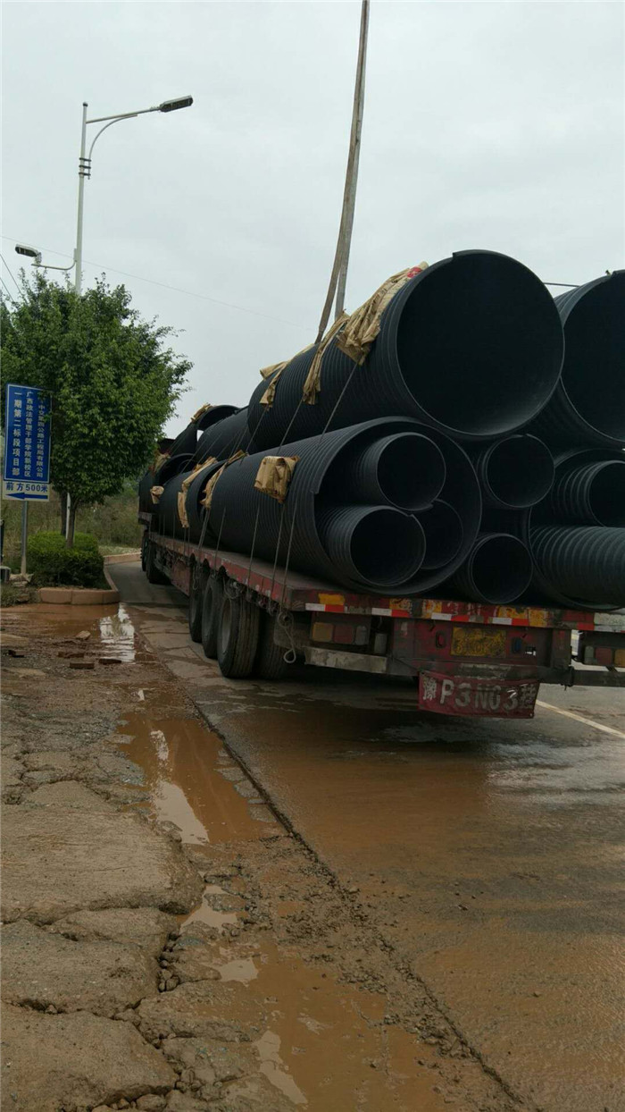 HDPE鋼帶增強螺旋波紋管 